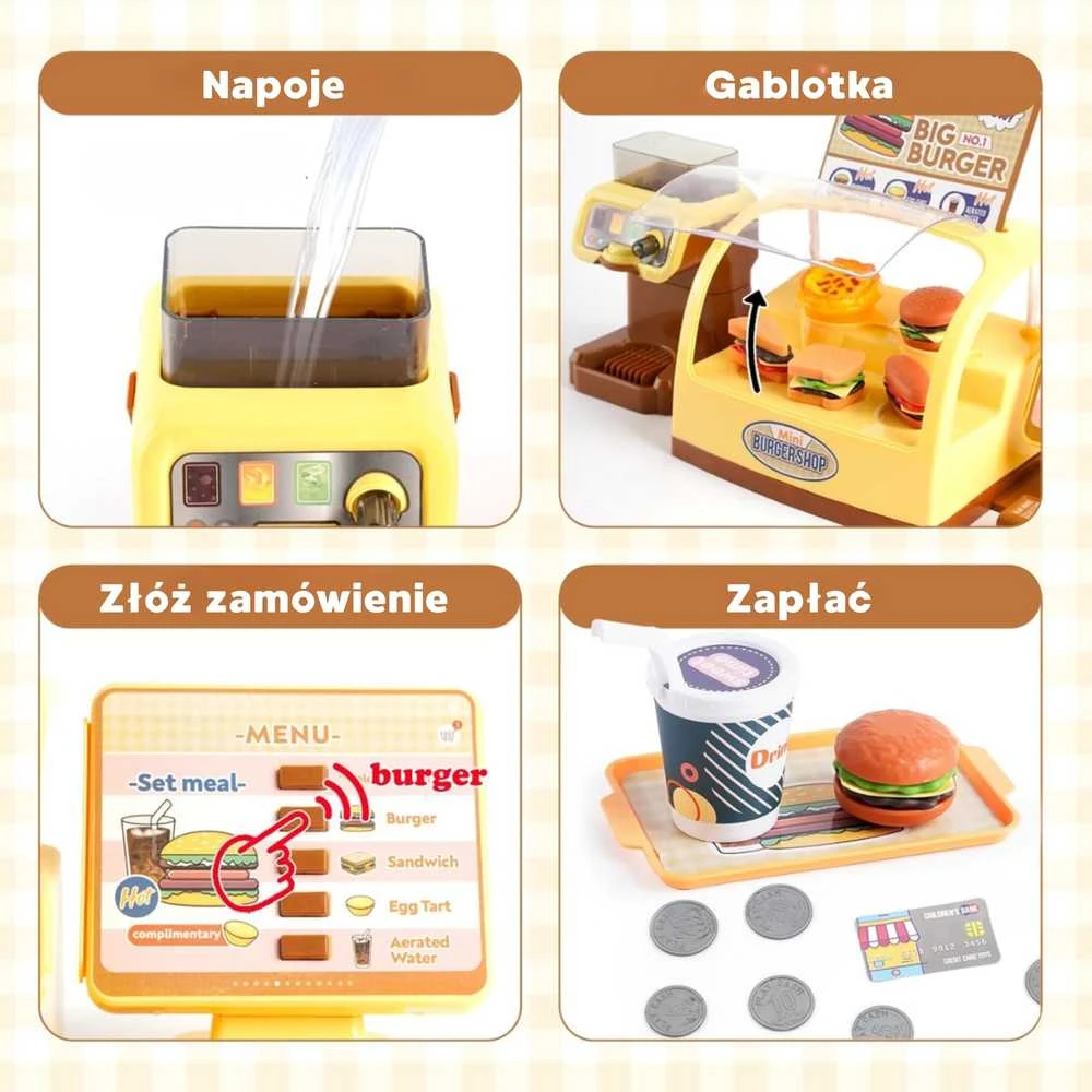 Woopie Mini greito maisto restoranas BIG BURGER
