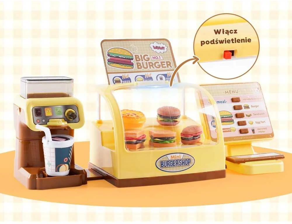 Woopie Mini greito maisto restoranas BIG BURGER