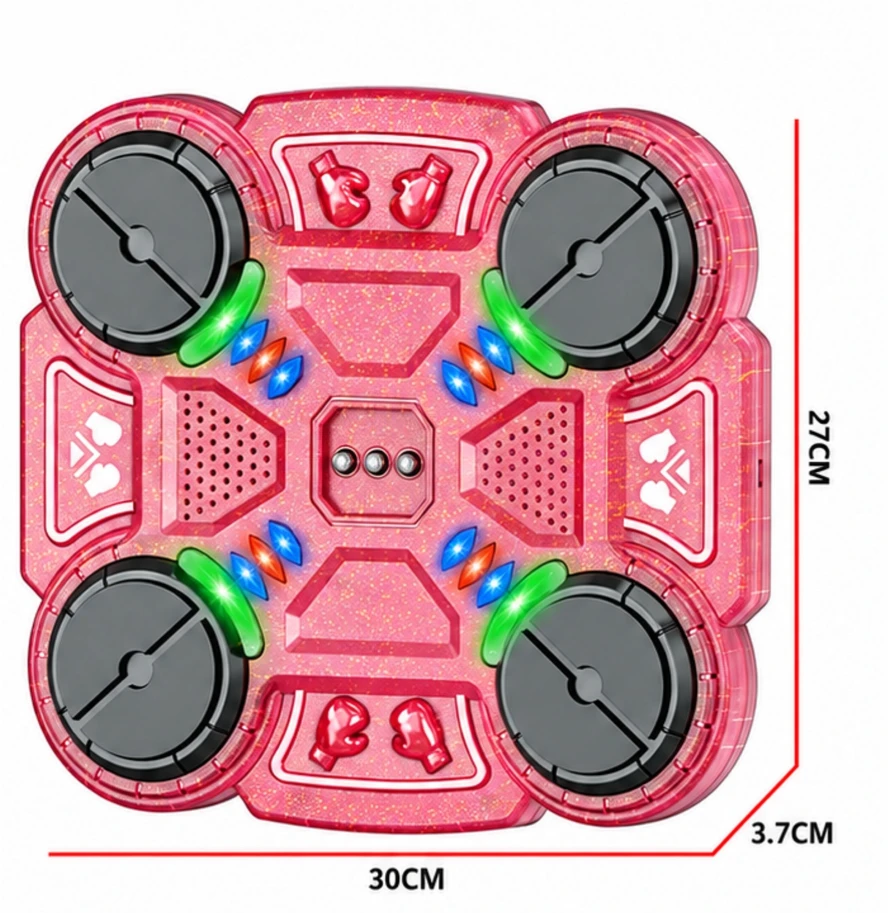 WOOPIE Smart Musical Boxing Shield Bluetooth Rožinis 11 pcs.