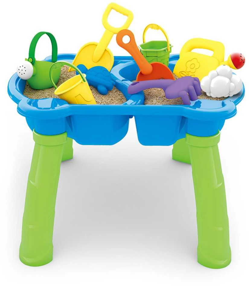 WOOPIE 46484 Vandens stalas 2in1 Smėlio dėžė 9 akc.