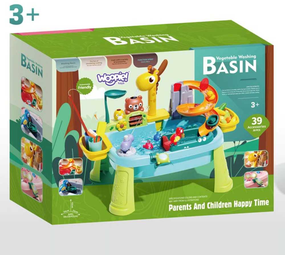 WOOPIE 4 in 1 vandens stalas Žvejybos žaidimas