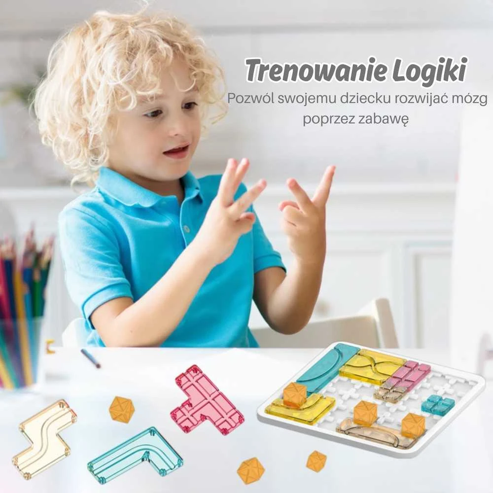 Woopie Loginė Kūrybinė Stalo Žaidimas Su Geometrinėmis Dalykėmis