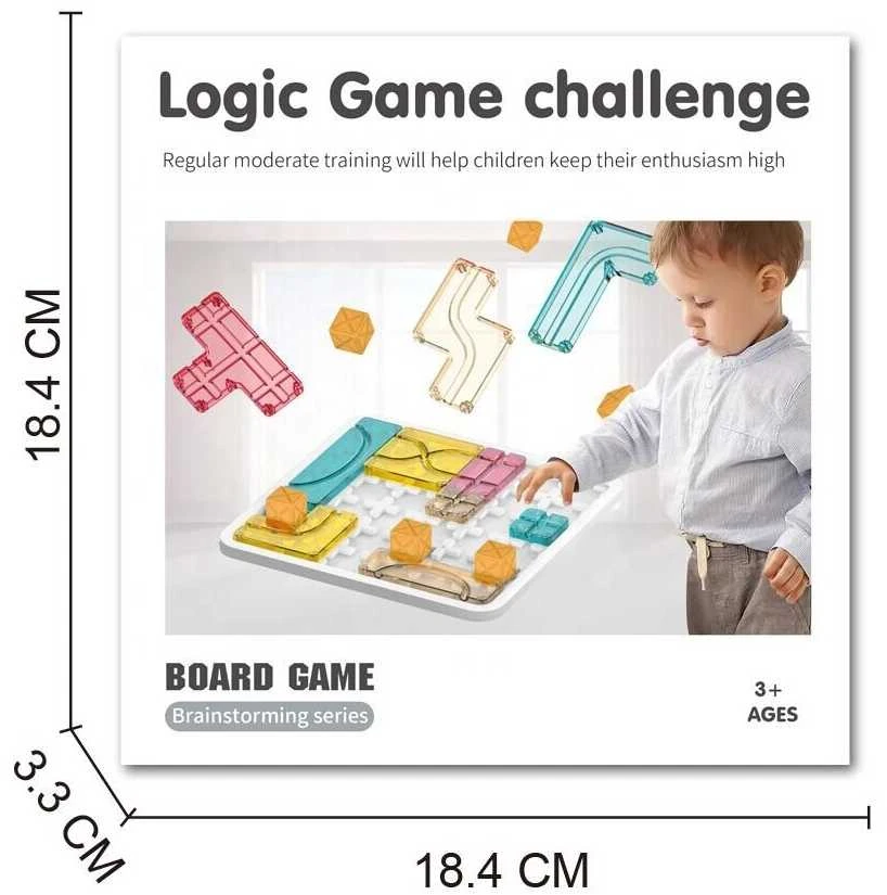 Woopie Loginė Kūrybinė Stalo Žaidimas Su Geometrinėmis Dalykėmis