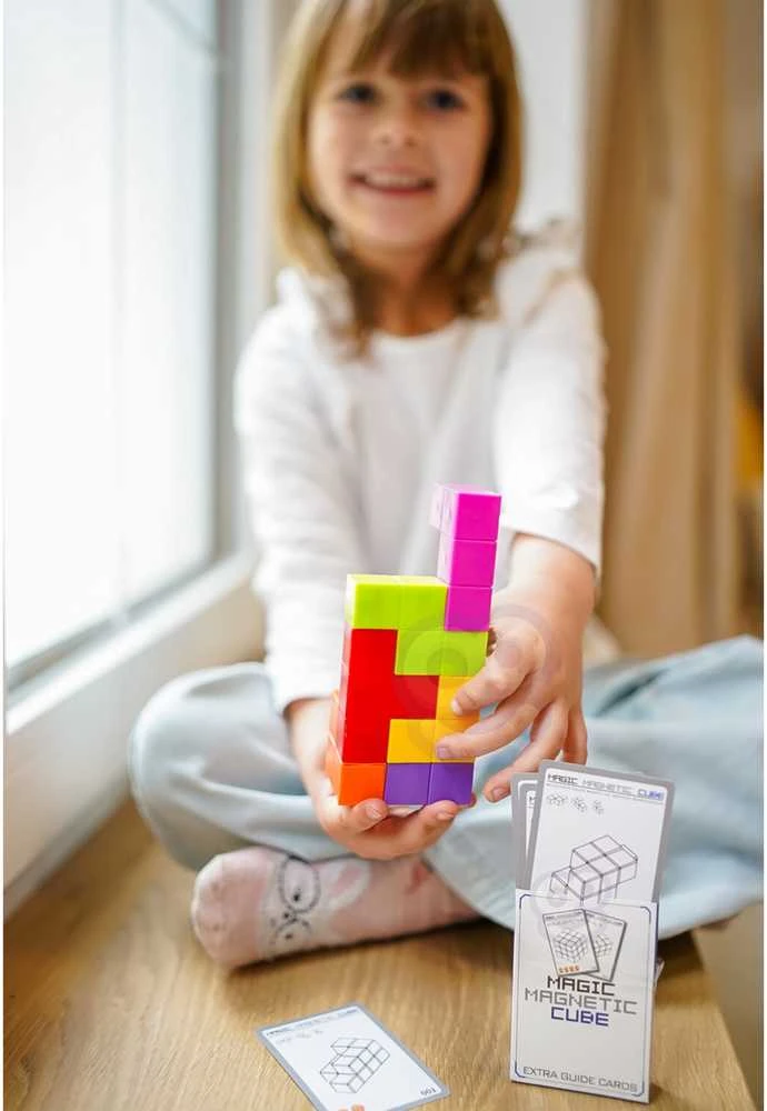 WOOPIE Tetris dėlionė su kortelėmis n