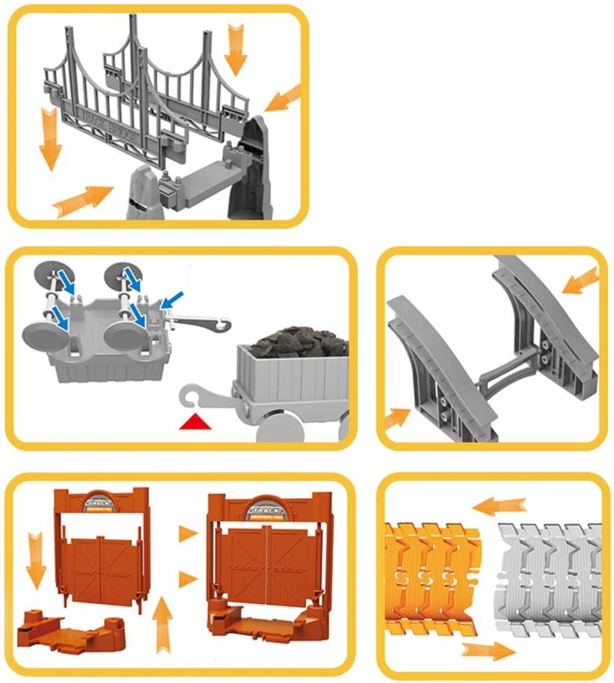 Spiralinis takelis garažas automobiliams Woopie, 3 vnt.