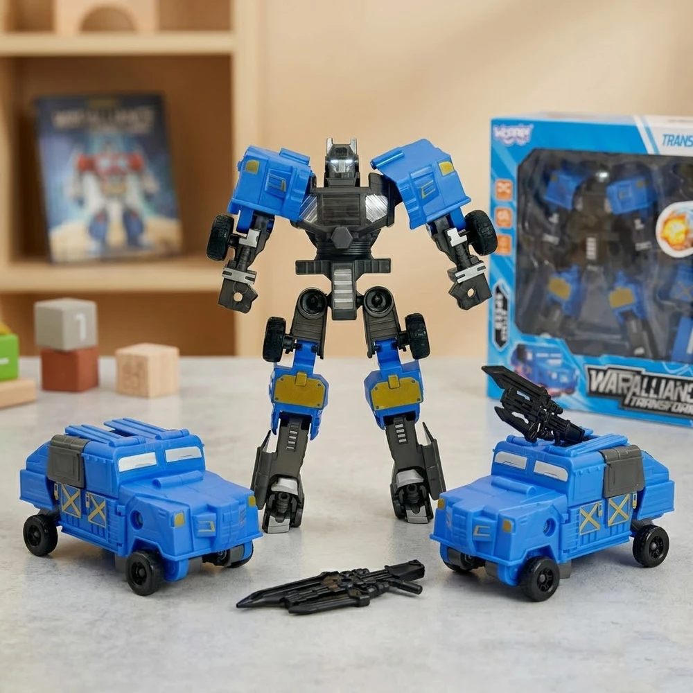 WOOPIE 53897 transformuojantis robotas 2in1 kovos transporto priemonė