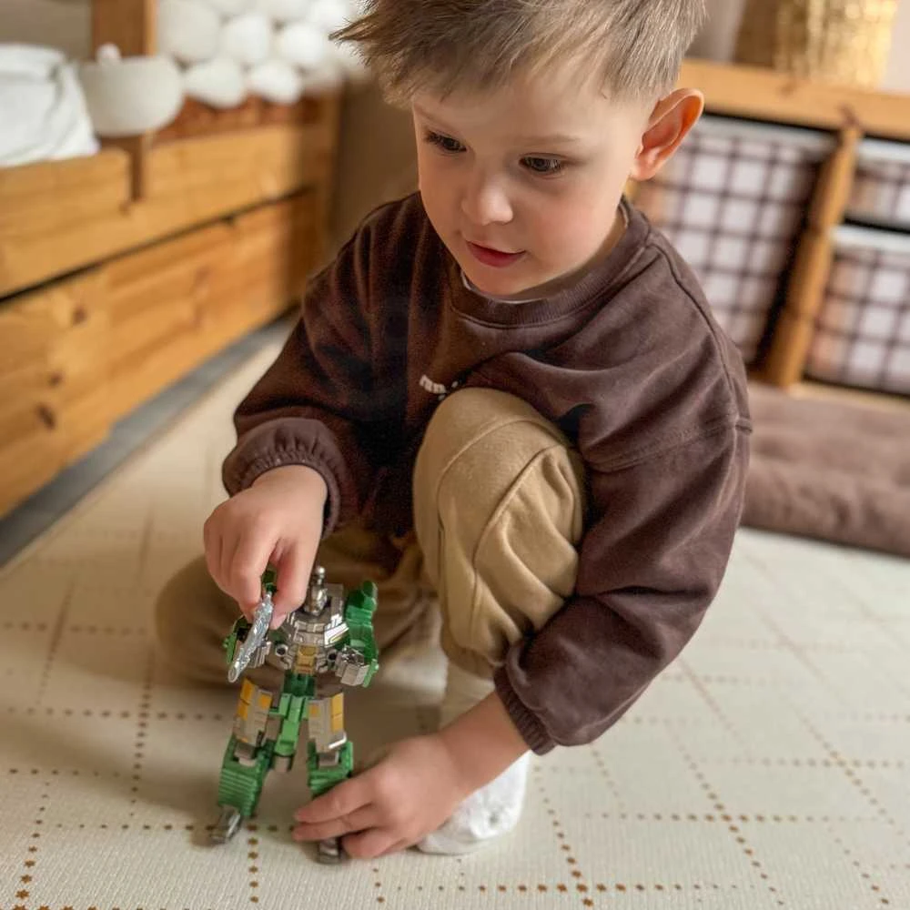 Transformuojantis robotas Sidabrinis Blade 2in1 Woopie tankas