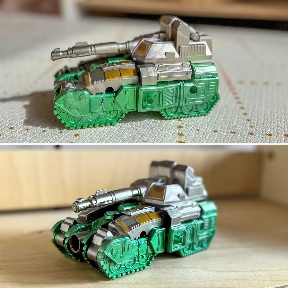 Transformuojantis robotas Sidabrinis Blade 2in1 Woopie tankas