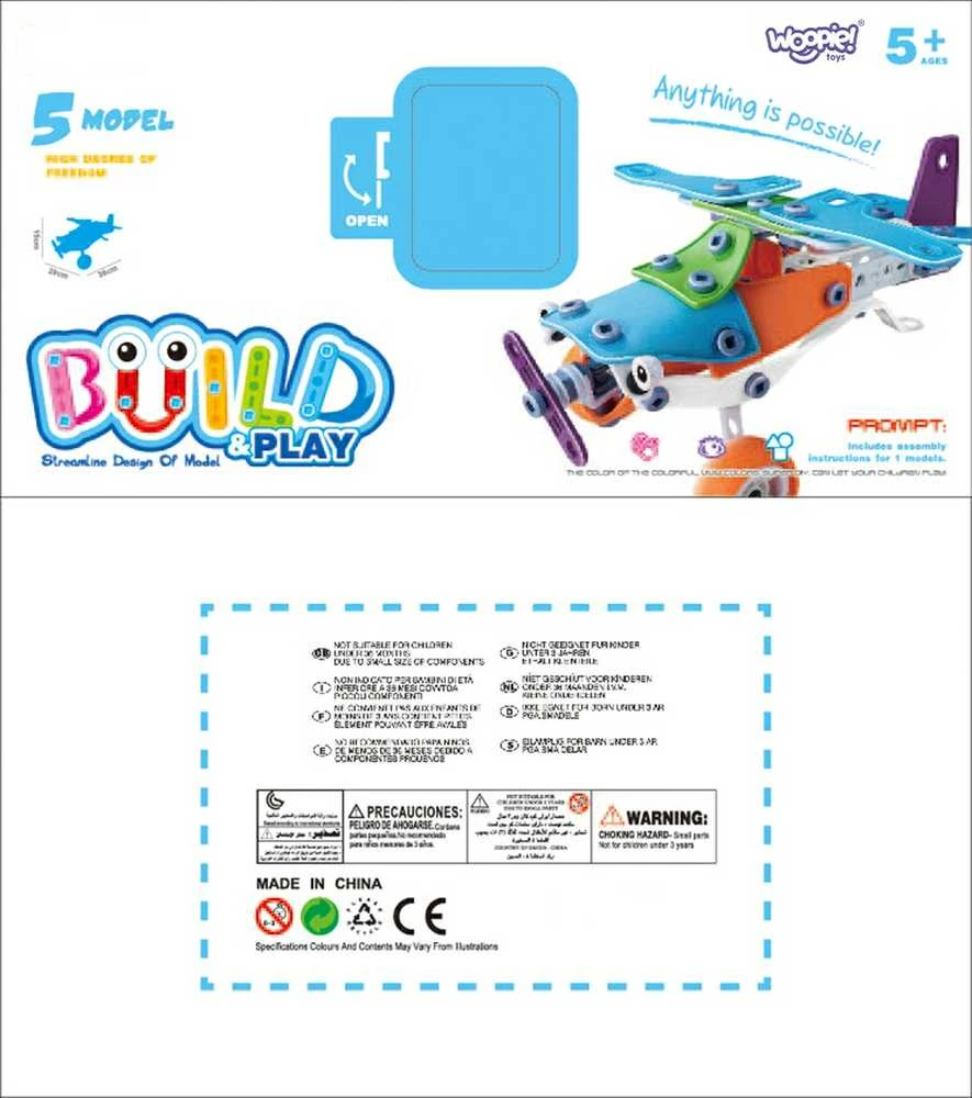 WOOPIE Konstruktorių Rinkinys 5in1 STEM