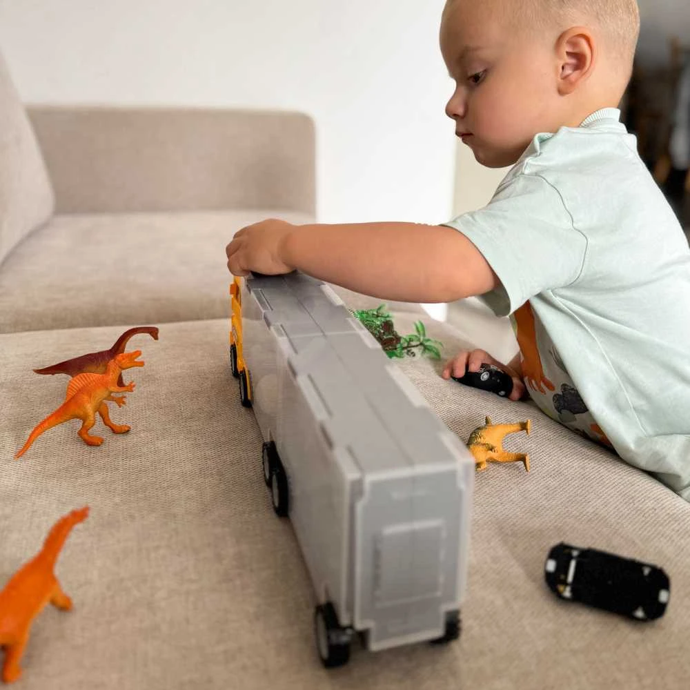 Dinozaurų sunkvežimis 2in1 WOOPIE