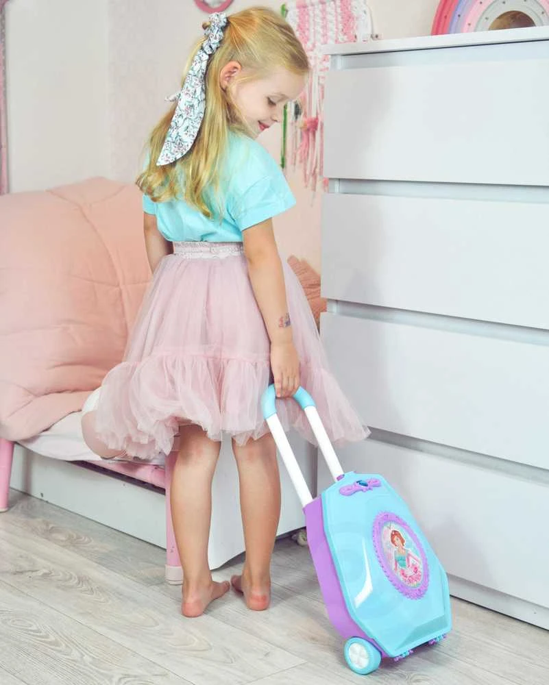 WOOPIE kosmetinis staliukas mergaitėms 2in1 - Grožio salonas lagamine