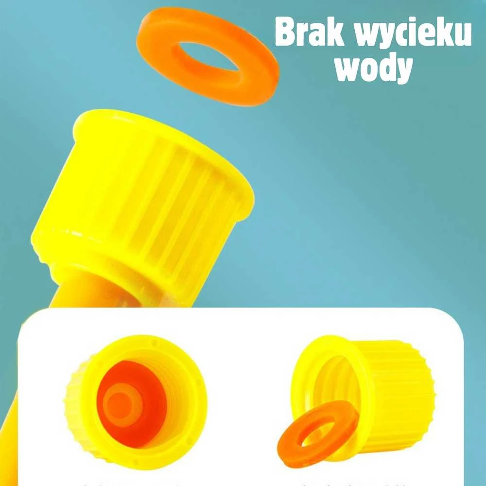 WOOPIE Vandens pistoletas su UFO MONSTER kuprine - 2,1 l talpa