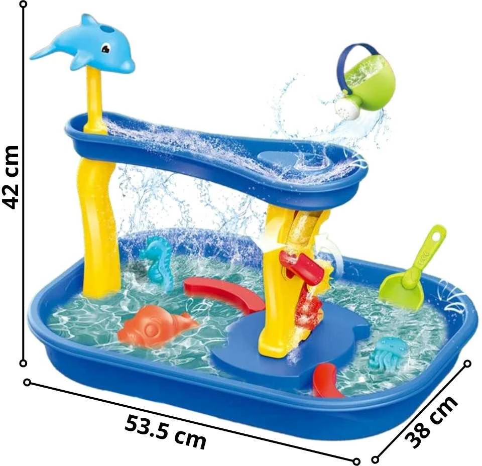 WOOPIE Vandens Žaislas Vandens Ratas Delfinas 11vnt.