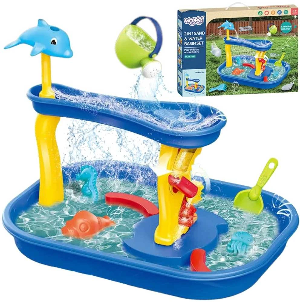 WOOPIE Vandens Žaislas Vandens Ratas Delfinas 11vnt.