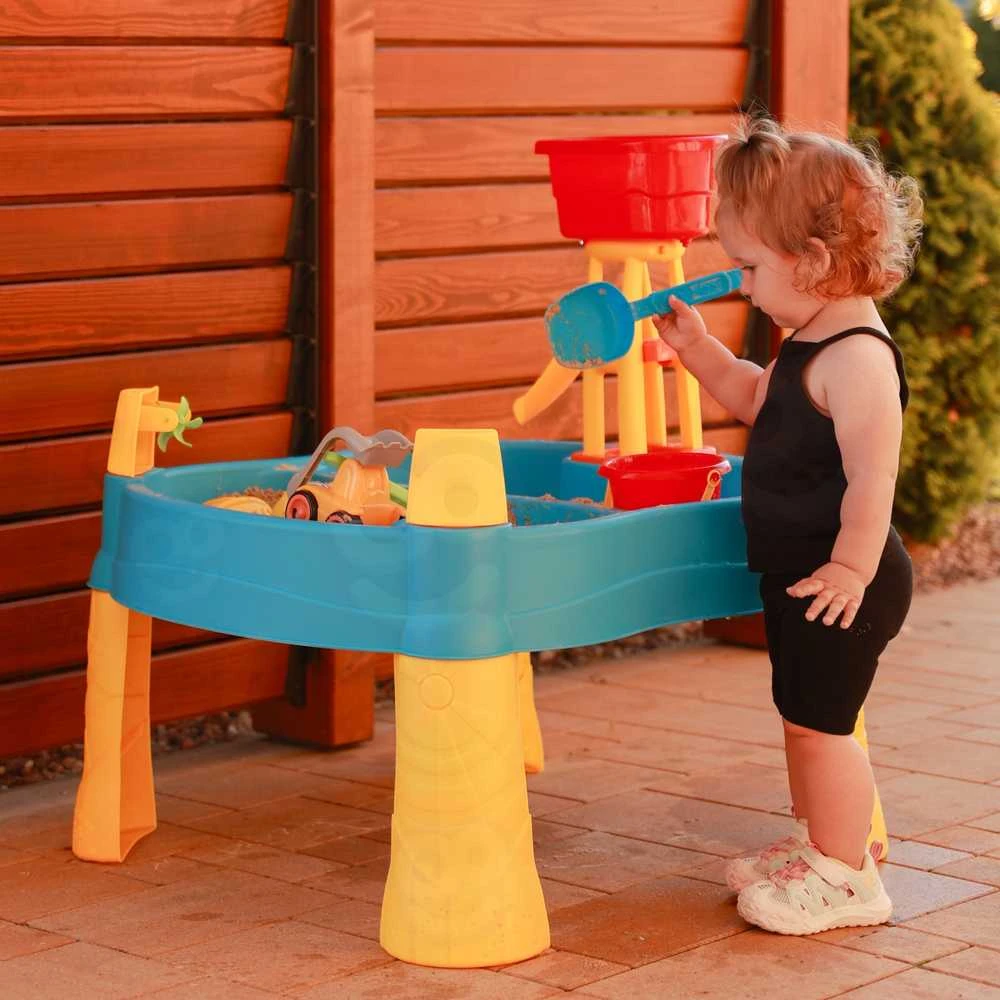 WOOPIE Vanduo Table 2in1 Sandbox Mill 14 acc.