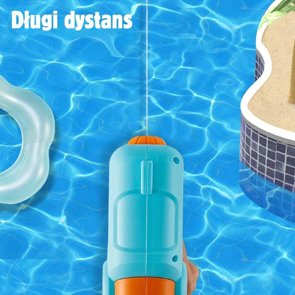 WOOPIE Vandens pistoletas su UFO MONSTER kuprine - 2,1 l talpa