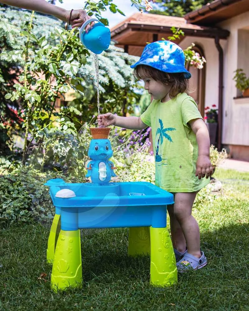 Woopie vandens stalas 2in1 Sandbox antis krioklys 9 AKC.