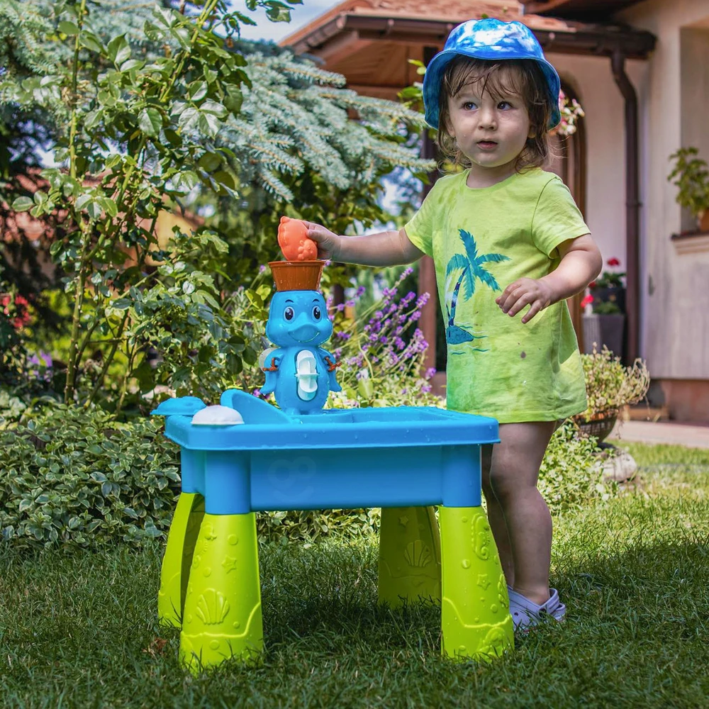 Woopie vandens stalas 2in1 Sandbox antis krioklys 9 AKC.