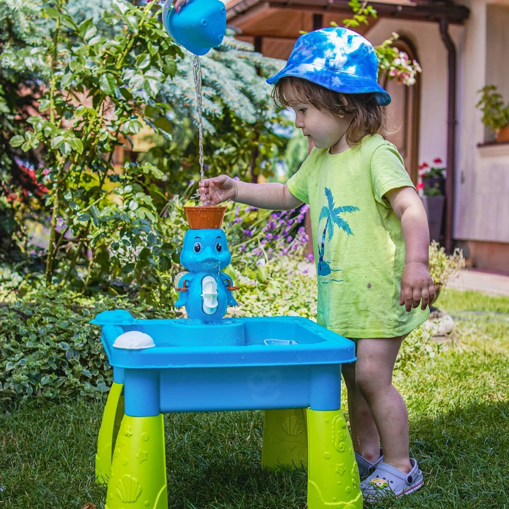 Woopie vandens stalas 2in1 Sandbox antis krioklys 9 AKC.