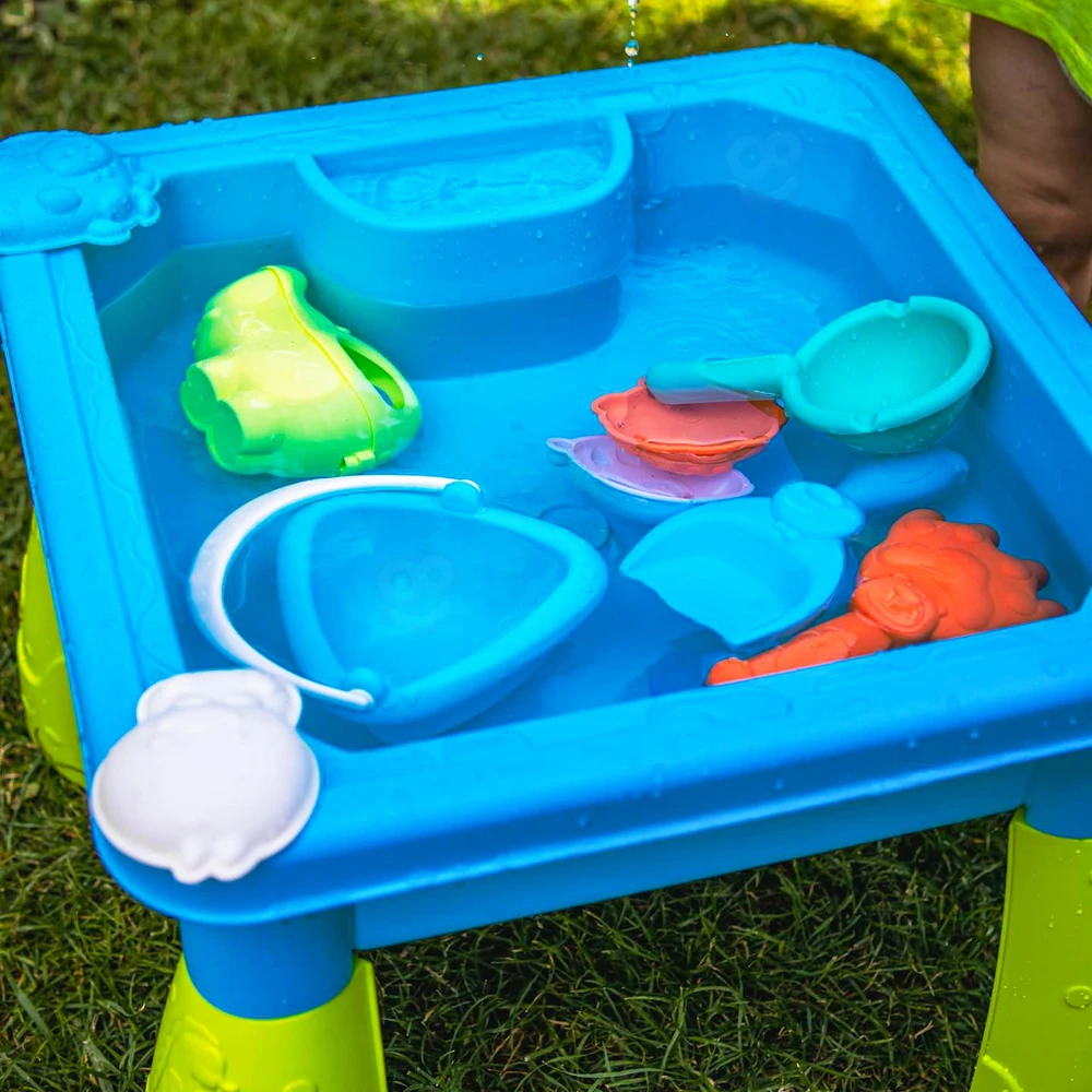 Woopie vandens stalas 2in1 Sandbox antis krioklys 9 AKC.