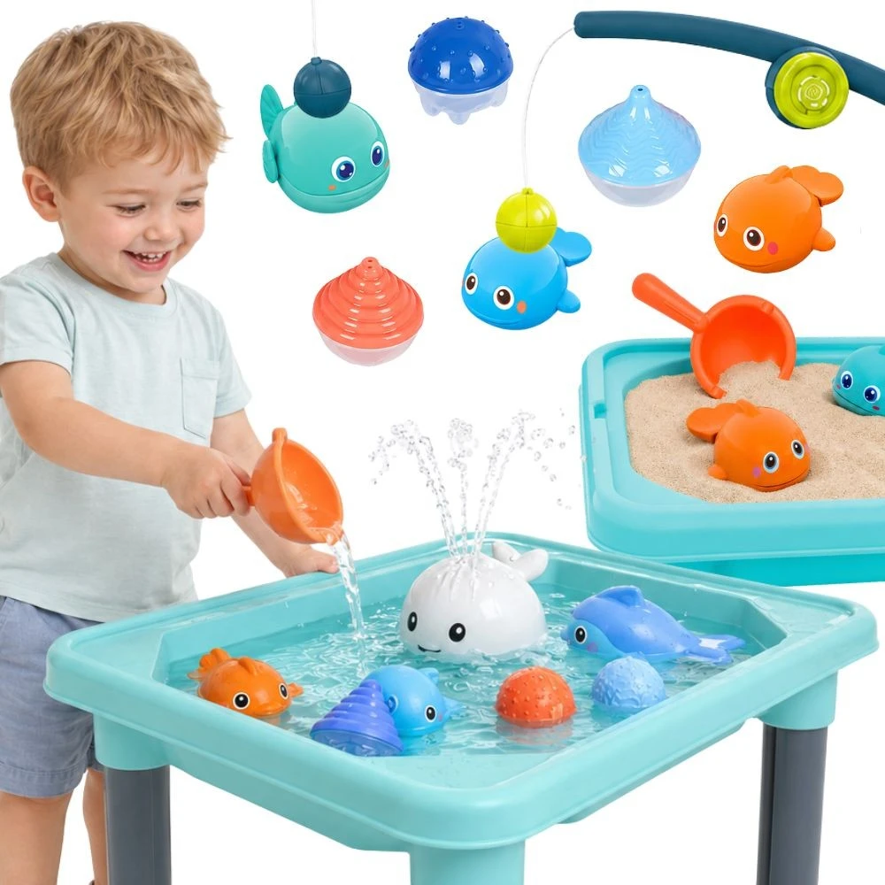 WOOPIE Vandens Stalas 3in1 Žaidimas su Žuvimis