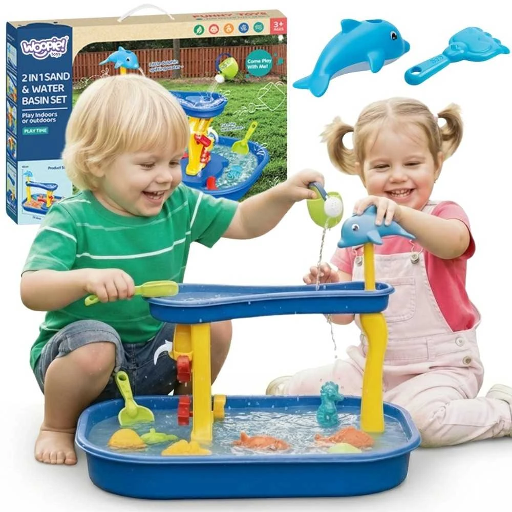 WOOPIE Vandens Žaislas Vandens Ratas Delfinas 11vnt.