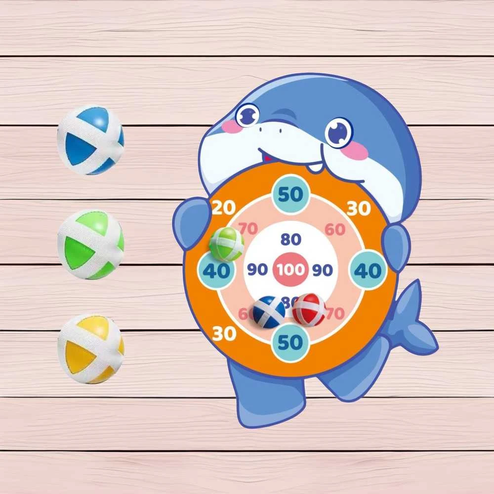 Woopie Žaidimų Targtas Reiklinos Forma su Velcro Kamuoliais