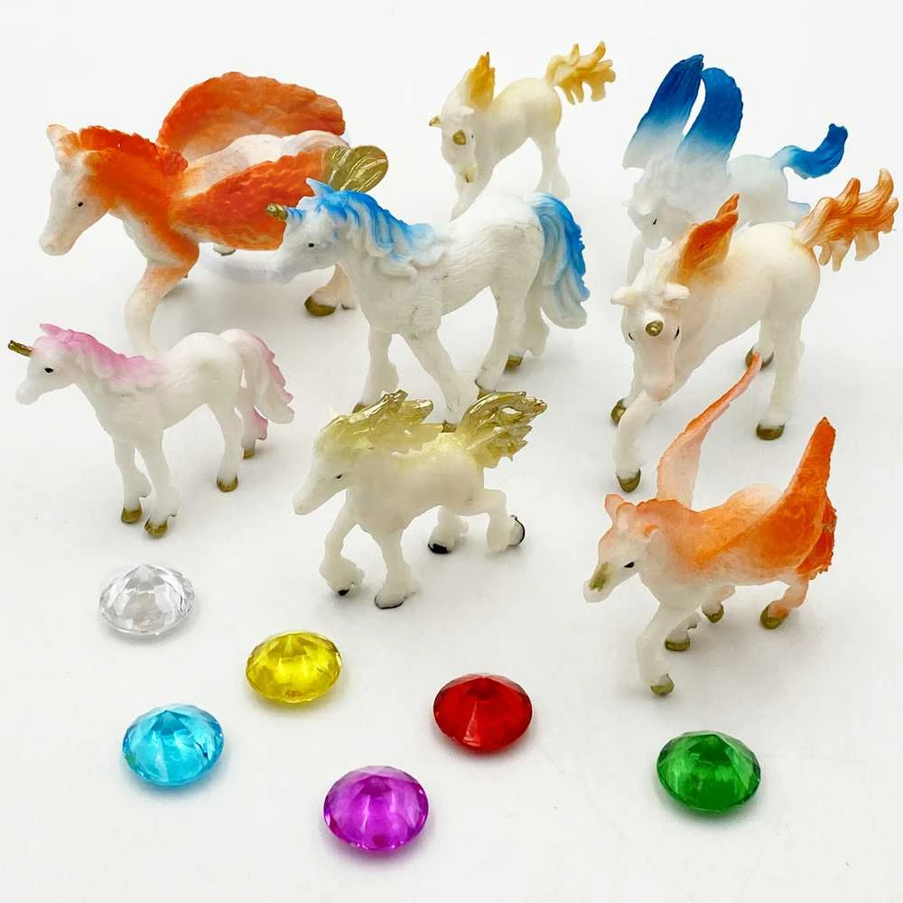 WOOPIE 47030 figūrėlių rinkinys 16 vnt. Vienaragiai