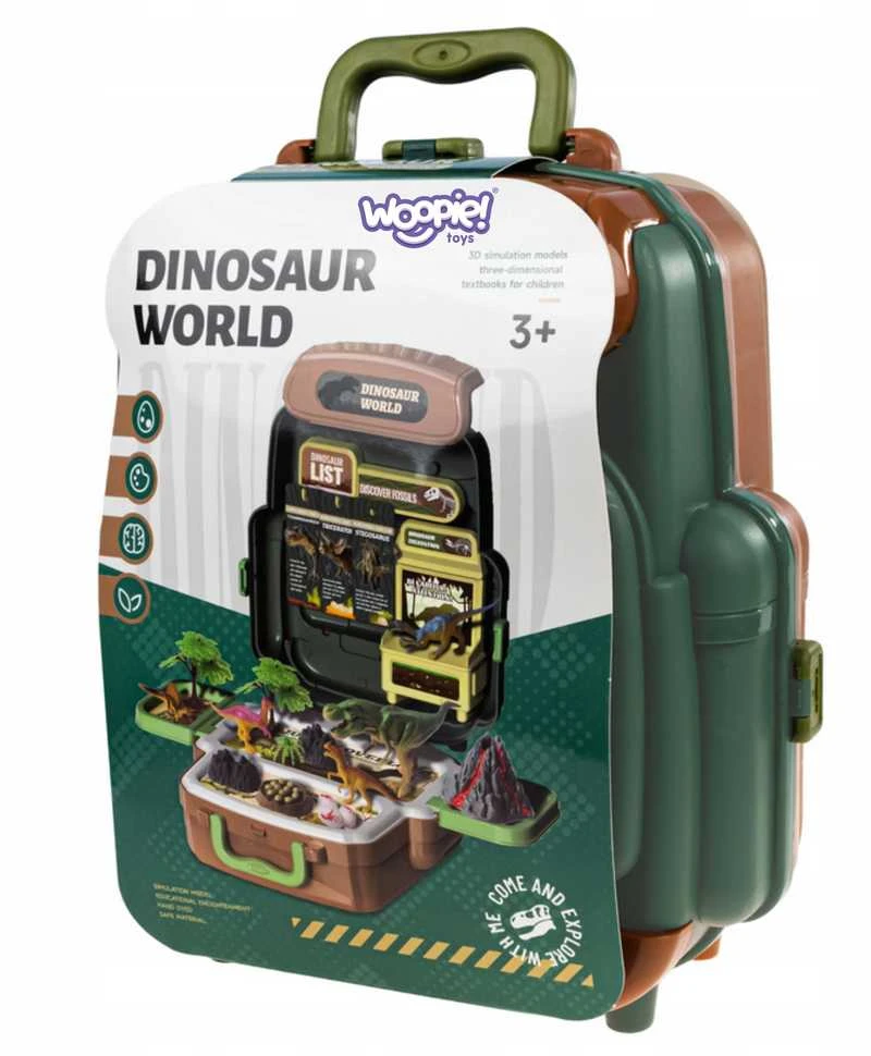 Interaktyvus dinozaurų lagaminėlis WOOPIE Dinosaur World