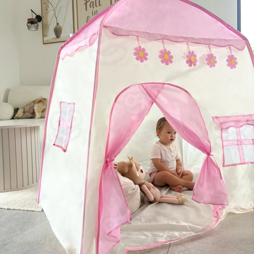 Woopie Wooopie XXL vaikiškas palapinės–namelio rinkinys su grindimis