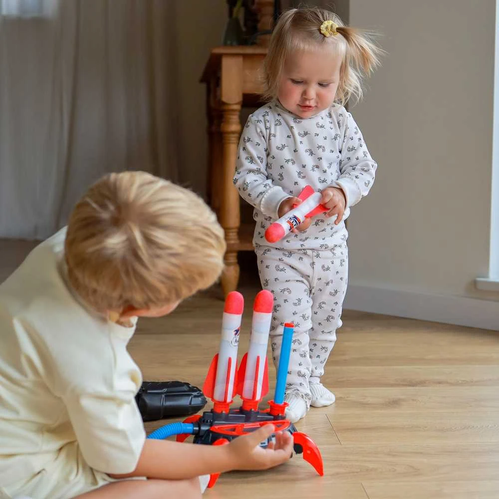WOOPIE Raketa Išmetimo Rinkinys 6 vnt. – Putų Raketos