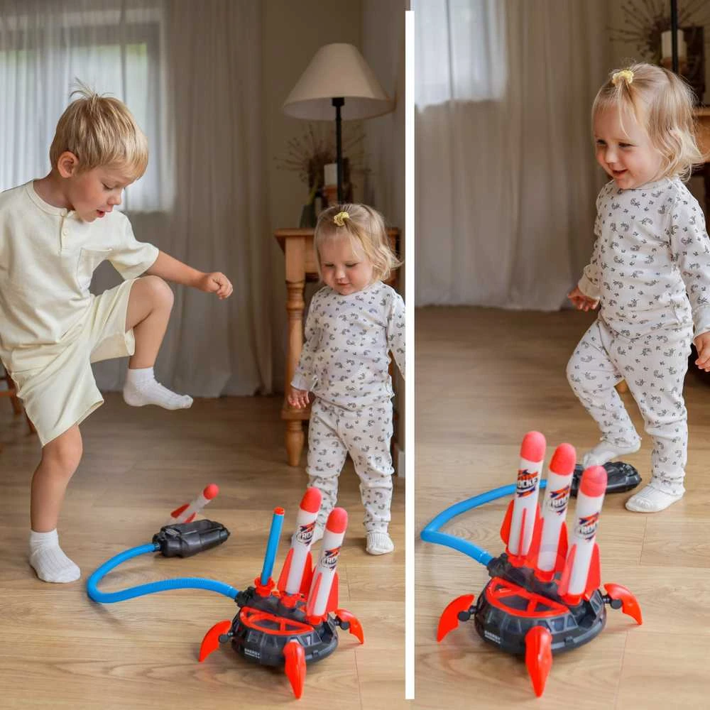 WOOPIE Raketa Išmetimo Rinkinys 6 vnt. – Putų Raketos