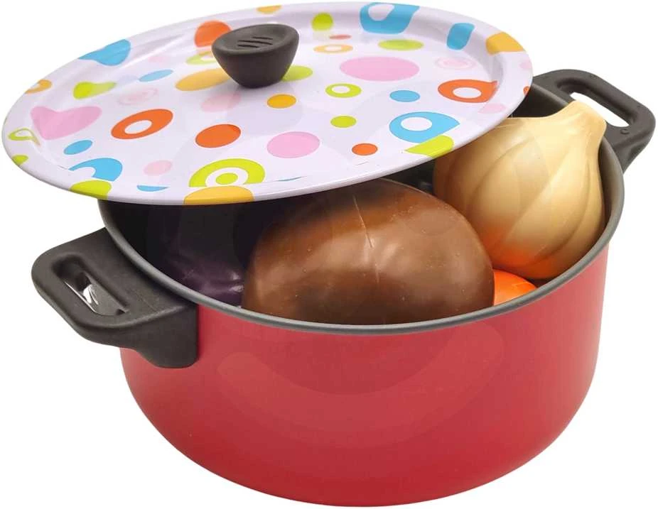 Žaislinis indų ir maisto rinkinys, 22vnt., WOOPIE