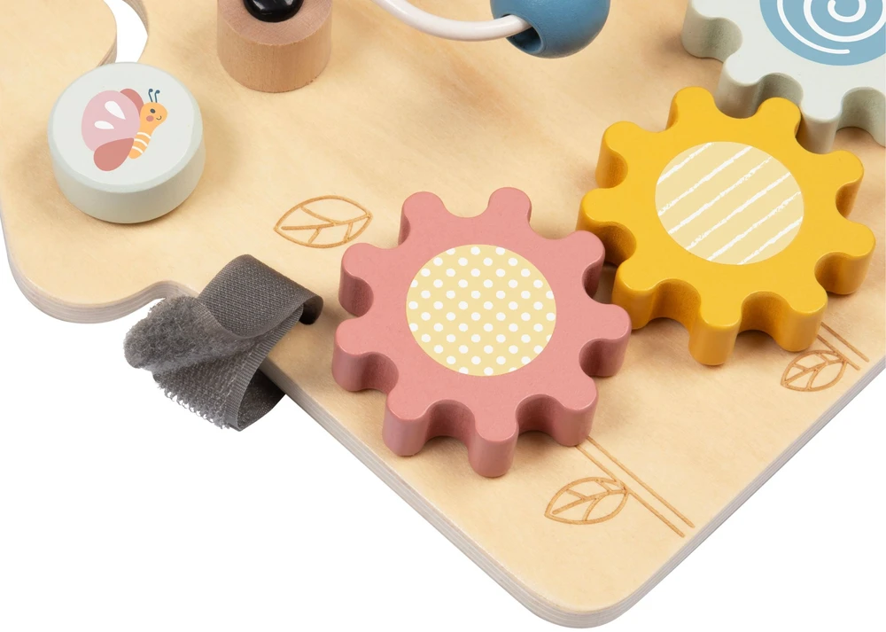 WOOPIE Žalias 2-in-1 House Manipulation Board 8 pcs.