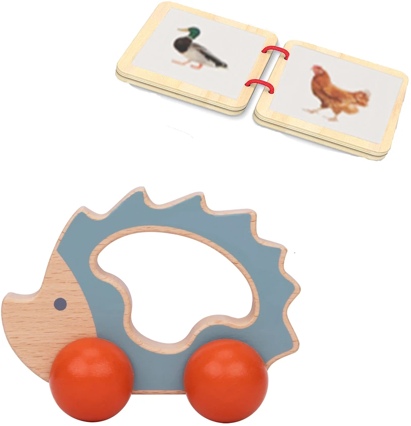 Montessori edukacinis rinkinys WOOPIE Žalias XXL 6in1 7–8 mėn