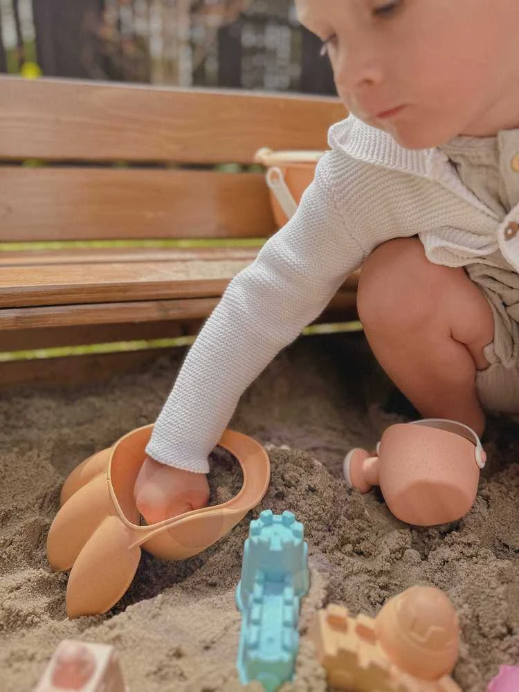 Smėlio kastuvėlis–nageliai WOOPIE Žalias