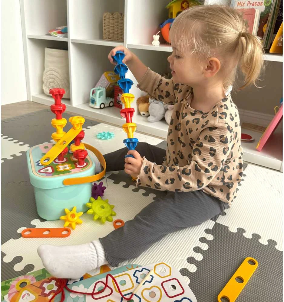 Woopie konstruktorius dėžutėje Motor Box 12in1