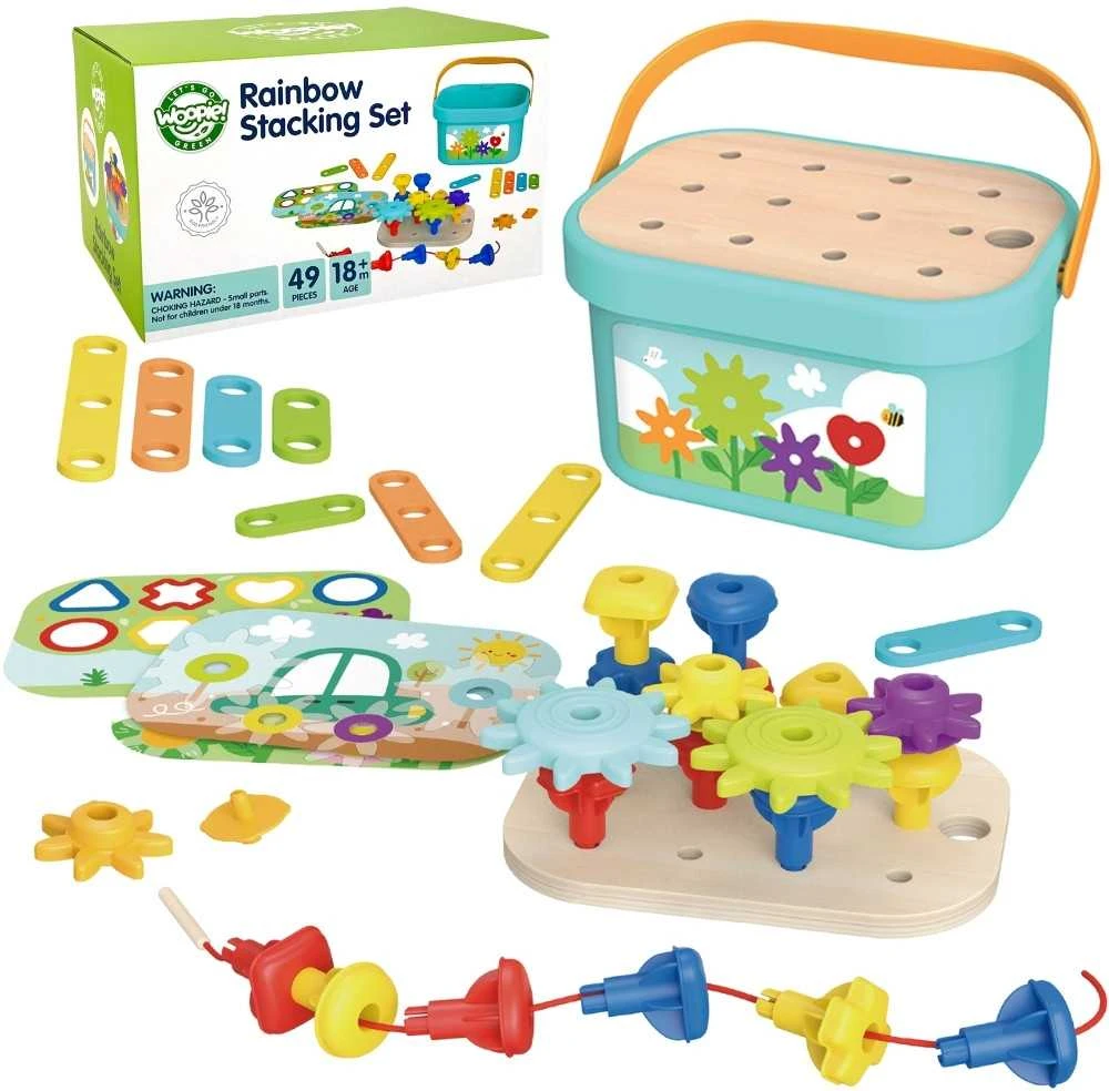 Woopie konstruktorius dėžutėje Motor Box 12in1
