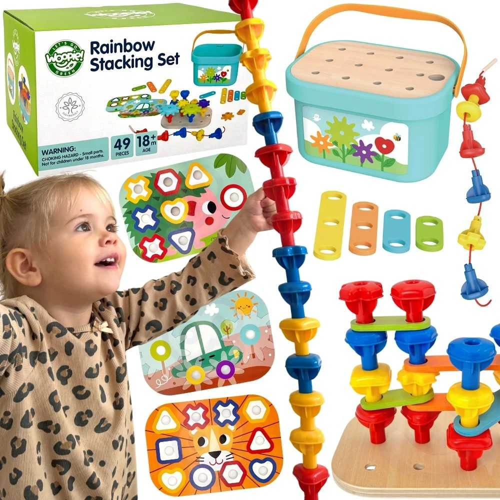 Woopie konstruktorius dėžutėje Motor Box 12in1