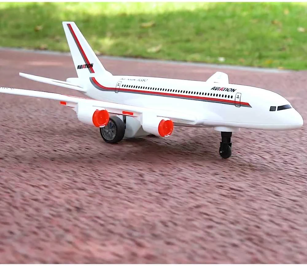 WOOPIE Nuotoliniu Būdu Valdomas Lėktuvas Airline Raudonai-Baltas