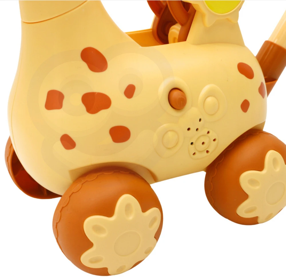 WOOPIE 50629 žirafos stūmiklis 2in1 burbulas