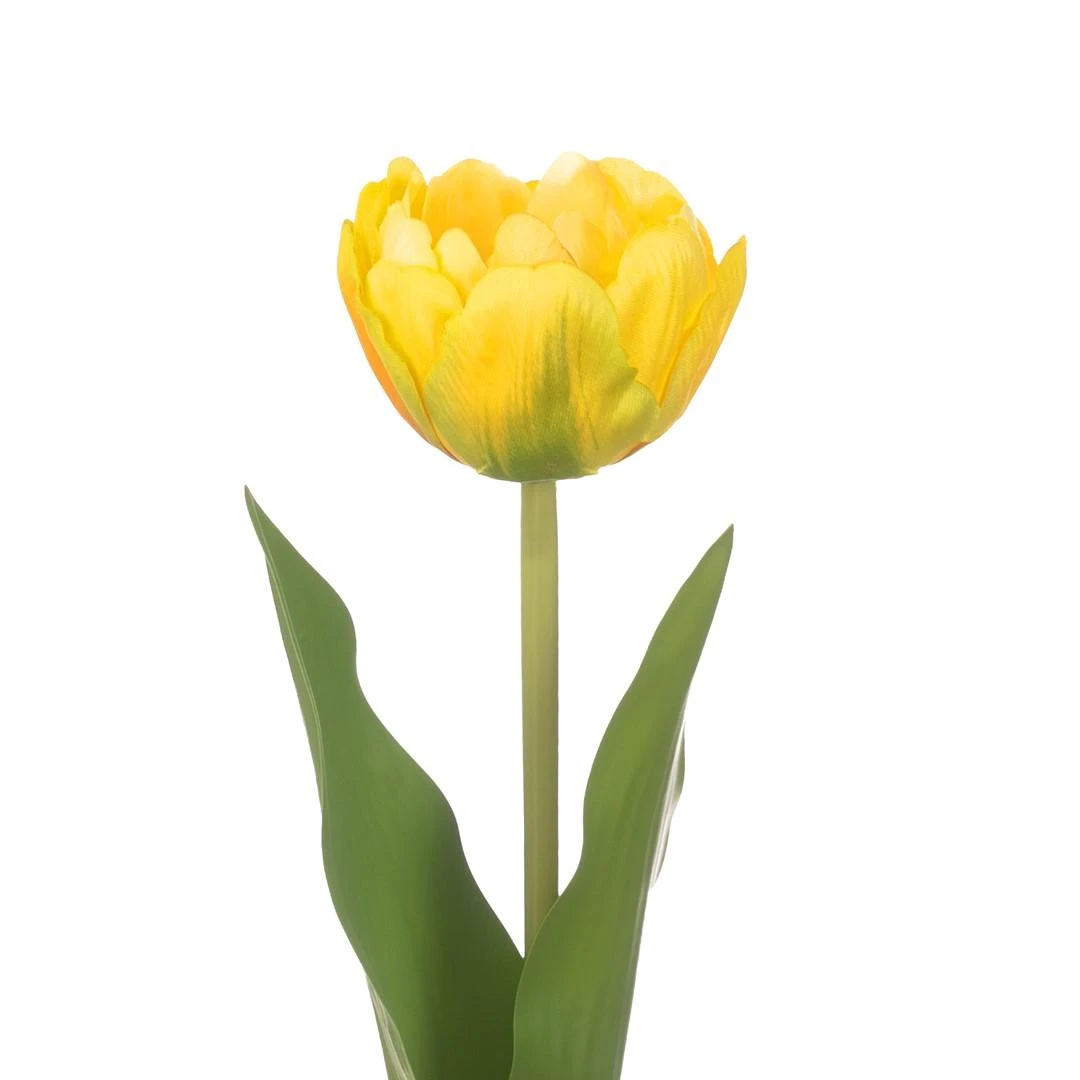 Geltona dirbtinė tulpė ARTFLOWER