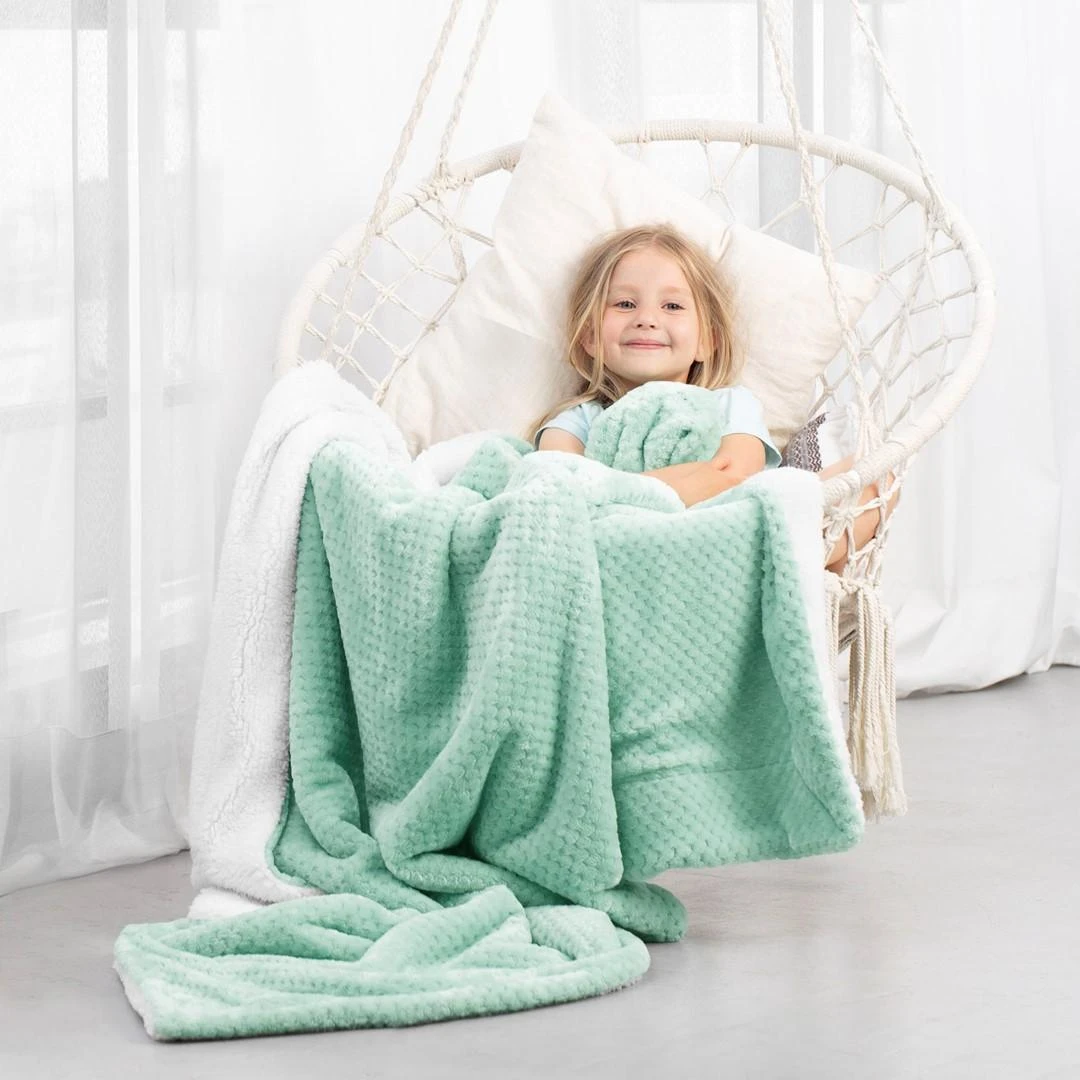 AmeliaHome Pledas SHLEEPY, 170X210 cm, spalva: mėtų