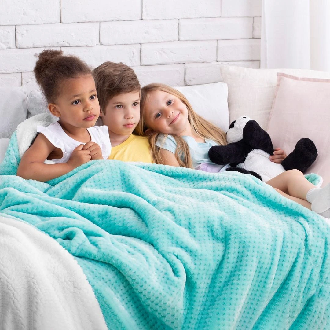 AmeliaHome Pledas SHLEEPY, 70X150 cm, spalva: turkio