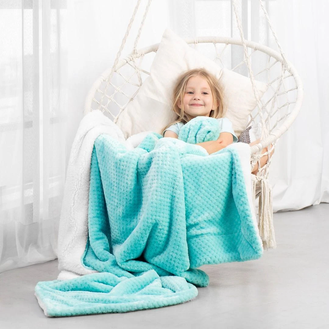 AmeliaHome Pledas SHLEEPY, 70X150 cm, spalva: turkio