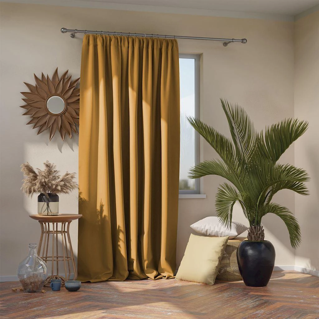 AmeliaHome Užuolaida 140×270 cm garstyčių AH
