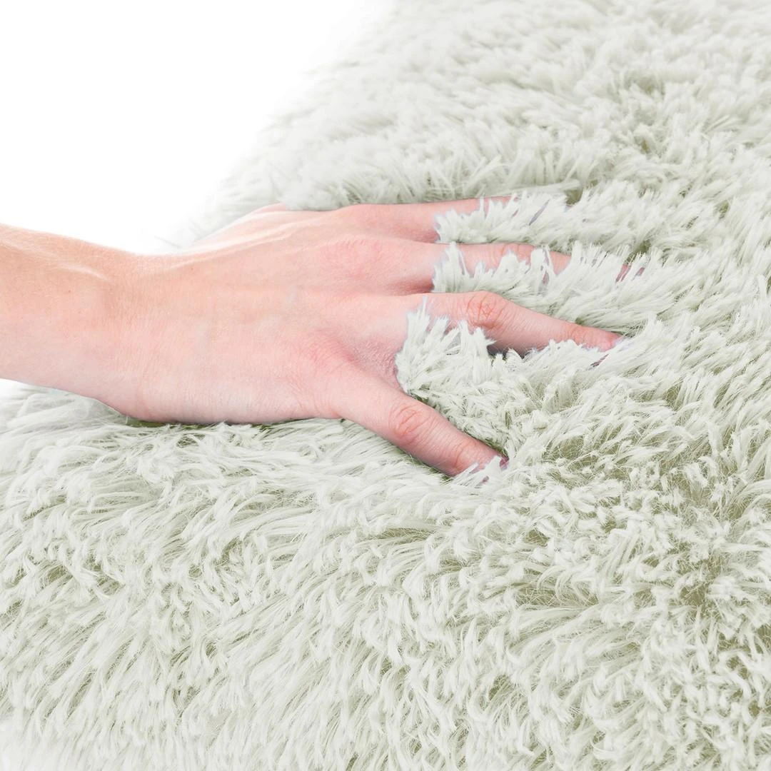 Dekoratyvinės pagalvės užvalkalas AmeliaHome Karvag 45x45 cm, 2 vnt., spalva: dramblio kaulo