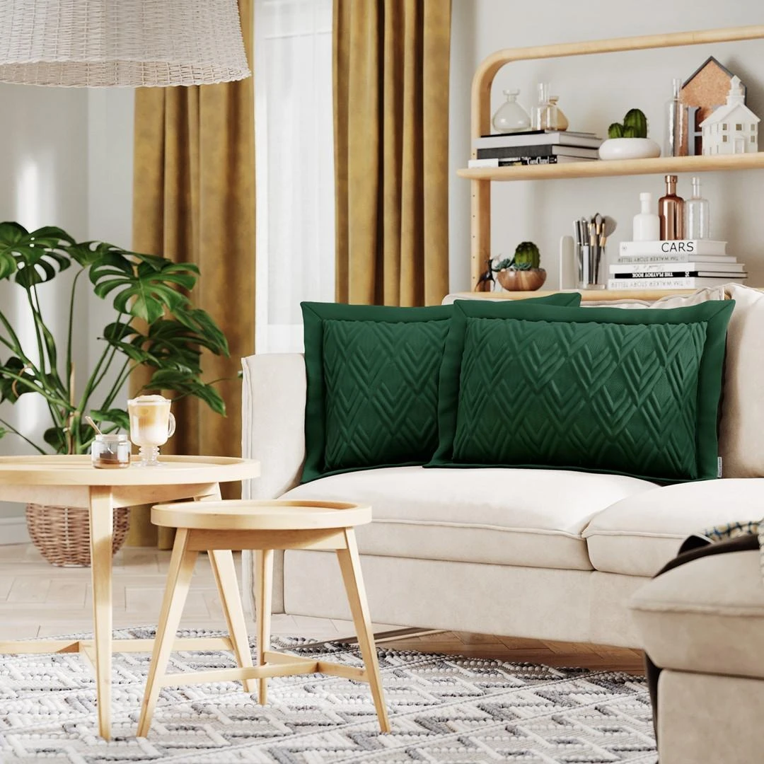 AmeliaHome Dekoratyvinis pagalvės užvalkalas 50 × 70 cm, komplektas 2 vnt.