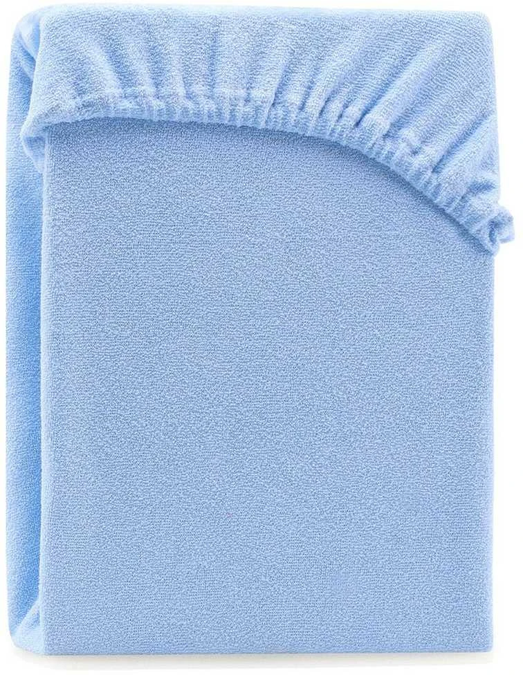 AmeliaHome Paklodė su guma šviesiai mėlyna 140–160x200+30 Ruby