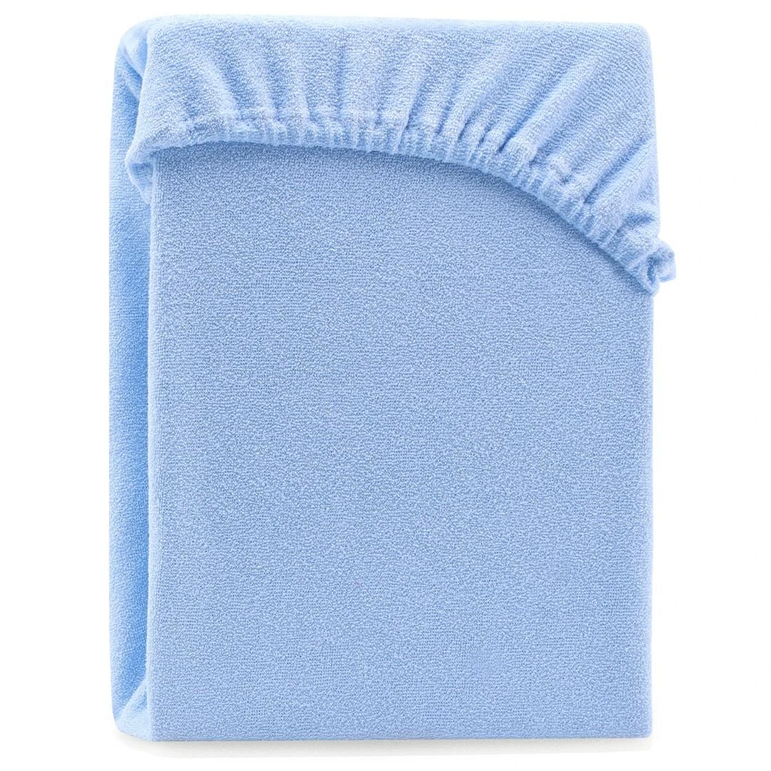AmeliaHome Paklodė su guma šviesiai mėlyna 160–180x200+30 AH RUBY